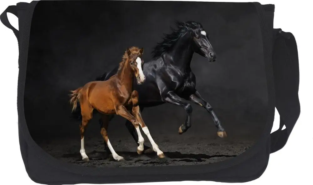 Bolsas милые животные Crazy Horse Пудель для девочек-подростков сумка Детская сумка через плечо для Для женщин Повседневное дорожная сумка - Цвет: Красный