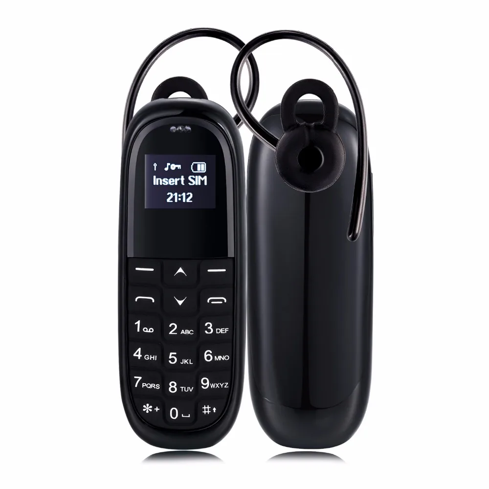 AEKU KK1 Мини Сотовые телефоны беспроводные наушники bluebooth handsfree Bluetooth Dialer Magic Voice изменить детский мобильный телефон