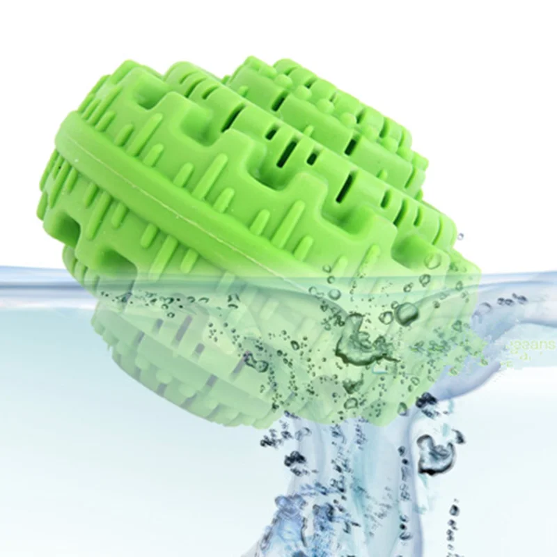 

Eco-Friendly Green Laundry Ball Reusable Anion Molecules Cleaning Magic Washing Personal Care Cleaning Tool
