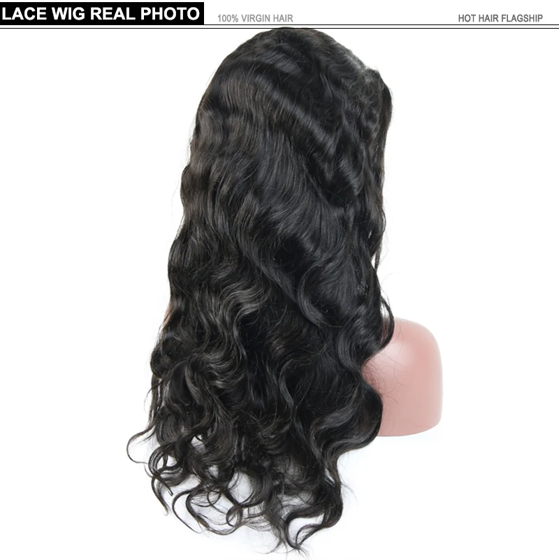 7A Grade Unprocessed Brazilian Full Lace Human Hair Wigs Lace Front Wigs Body Wave Virgin Hair with Baby Hair for Black Women 1 (28)