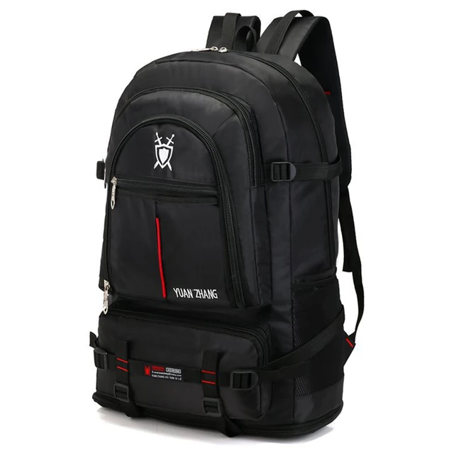US $15.04 Waterproof 70L unisex men backpack travel pack sports bag pack Outdoor Climbing Mountaineering Hiki