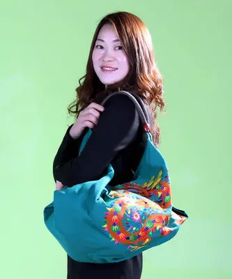 

New Multi-function Fashion embroidery Women bags!National luck dragon embroidered Multi-use handmade ethnic shoulder&handbags
