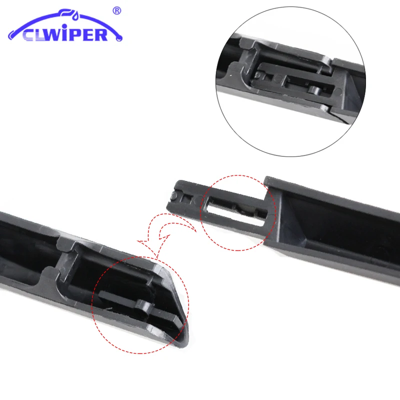 Clwiper гибридный автомобиль стеклоочиститель лезвия для Ford Transit ford Fiesta MK6 MK5 край Mondeo