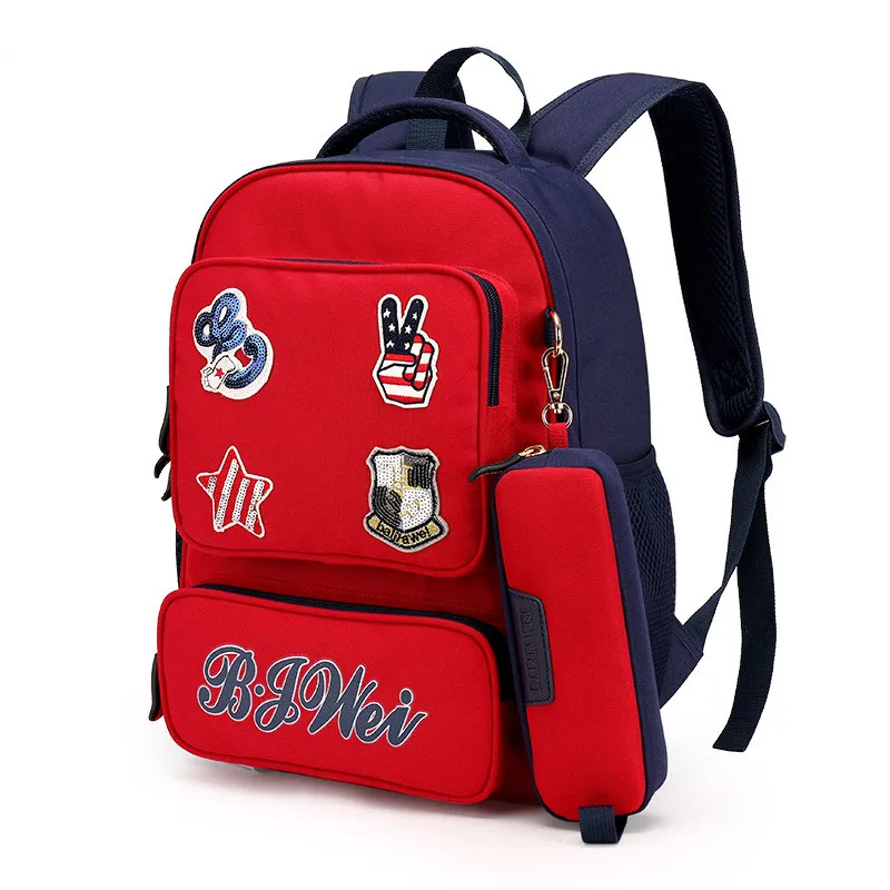 

2018 New Orthopedics School Bags For Girls Boys Kids waterproof Backpack In Primary School Backpacks mochila escolar