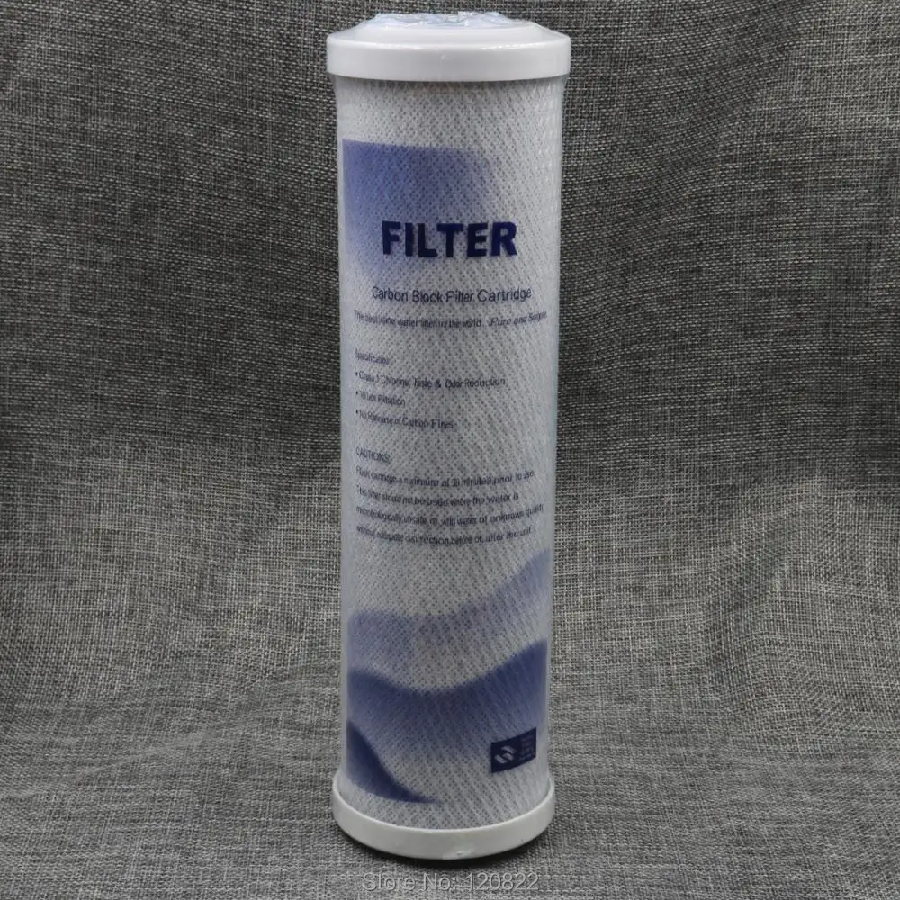 

Free Shipping 10" Universal Water Filter Cartridge Activated Carbon CTO Carbon Block Filter Water Purification System