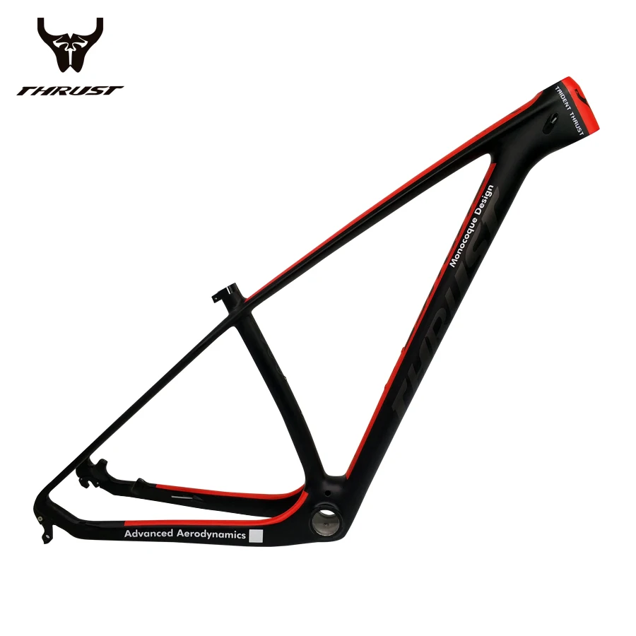 Упорный велосипед китайский карбоновый mtb рама 29er bicicletas горный велосипед 29 Запасные детали для велосипеда, углепластик рама 142*12 или 135*9 мм велосипедная Рама - Цвет: Красный