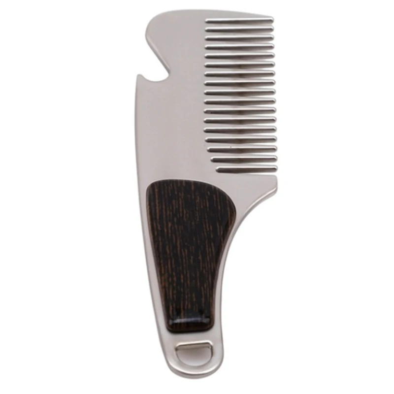 

Portable Male Beard Comb Men's Shaving Anti-static Pocket Mustache Brush