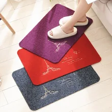 Париж башня узор Коврик, мат Гостиная Ванная комната ковры Нескользящие коврики спальня кровать передний пол коврики кухня ковры