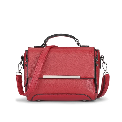 Милые женские сумки-мессенджеры, маленькие высококачественные сумки через плечо из искусственной кожи, женские ручные сумки, сумки через плечо C18 - Цвет: Wine Red