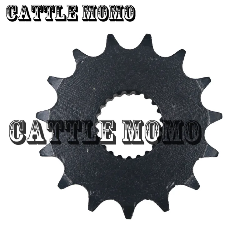 Black Dirt motorcycle Front Sprocket & Rear Sprocket gear transmission For Yamaha Tricker XG250 (428) Motorcycle XG 250