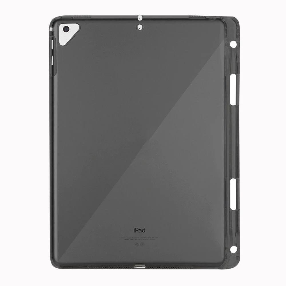 Силиконовый чехол для iPad 5 6 Air Air2 задняя крышка со слотом карандашей прозрачный из