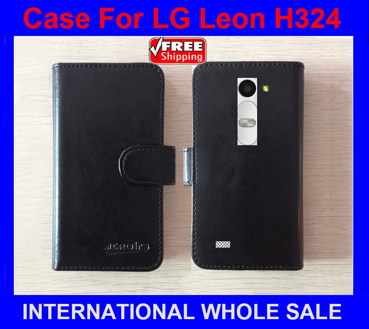 Чехол-книжка для LG Leon H324 кожаный с номером отслеживания | Мобильные телефоны и