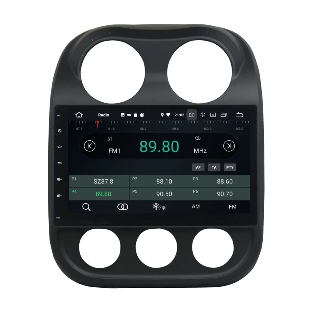 Flash Deal 10.1" Android 8.0 Car DVD Radio GPS Navigation for Jeep Compass 2014 2015 4GB RAM Car Audio Bluetooth WIFI USB 32GB ROM 5