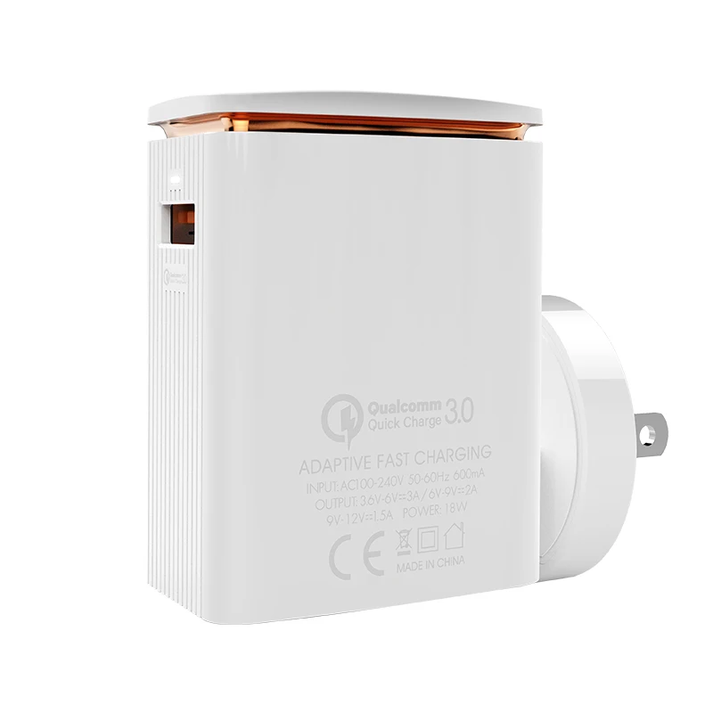 LDNIO A1301Q Съемная Великобритания Plug один QC3.0 быстрой зарядки USB Порты и разъёмы дома