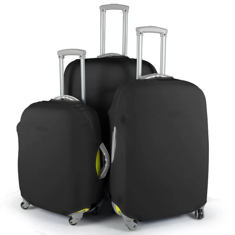 Дорожный защитный чехол на чемодан, растягивающийся, сделано для 20,24, 28 дюймов, подходит для 18-30 дюймовых чехлов
