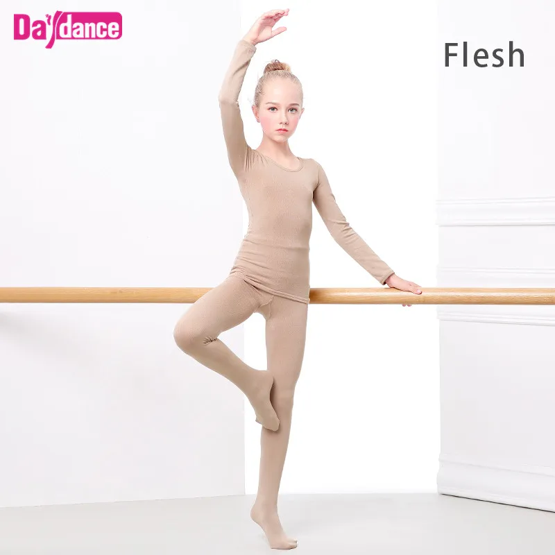 Thicken Girls Ballet Underwear Suits 