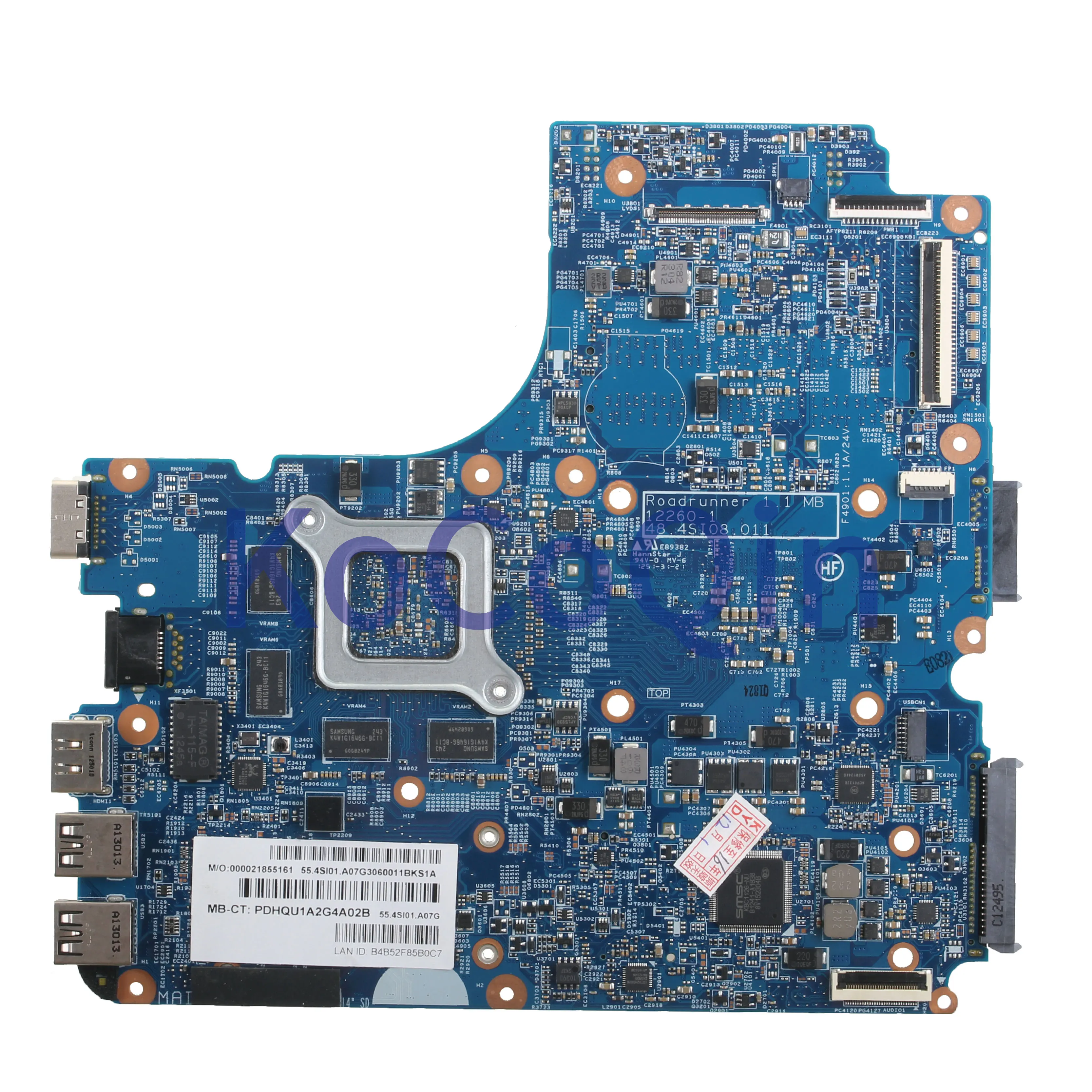 Материнская плата KoCoQin для ноутбука HP ProBook 4540S 4440S 4441S Core I3 материнская 712924 001 601 12260 1