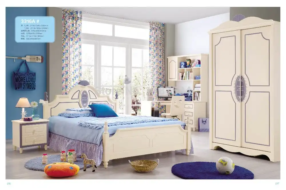 3316 Children Bedroom Furniture Sets Children Bed Sliding Door Wardrobe Desk Chair Nightstand Children Bedroom Furniture Bed Slidechildren Furniture Sets Aliexpress