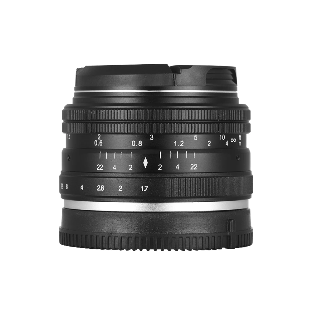 

Manual Prime Fixed Lens 35mm F1.7 Large Aperture for Sony E-Mount Digital Mirrorless Cameras NEX 3 NEX 3N A6100 A6300 A6500