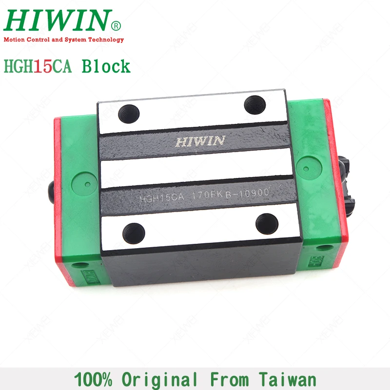 

Free Shipping HIWIN HGH15CA SLIDING BLOCK carriages FOR 15MM LINEAR GUIDE RAIL HGR15 FOR CNC kits