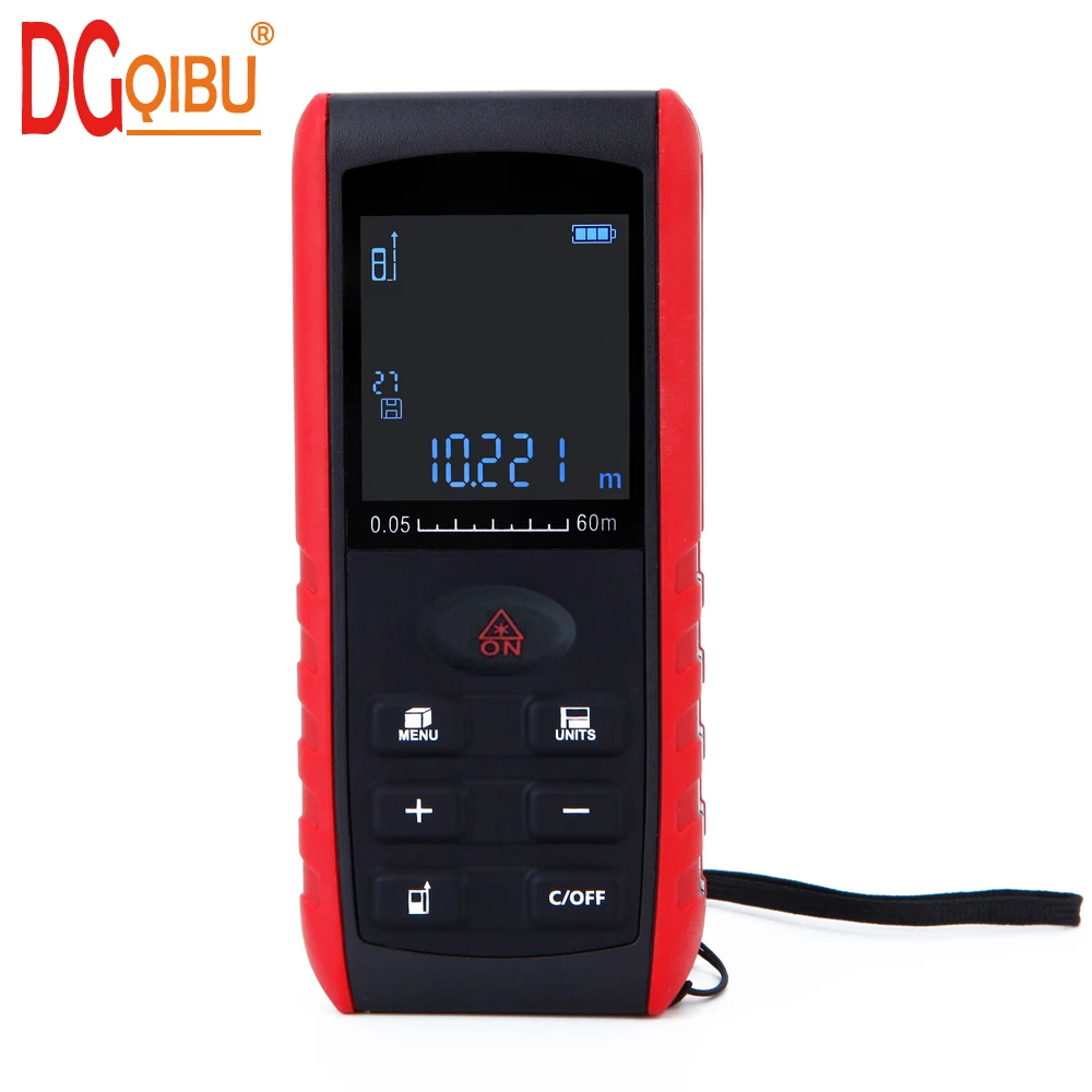 Laser Distance Meter 60M ruler Laser Rangefinder Range Finder Digital Laser Tape Measure area / volume /tester tools