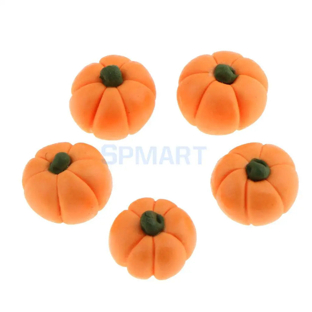 MagiDeal 5Pcs/Lot 1/12 Scale Dollhouse Miniature Watermelon Grape Vegetable Fruit Food for Dolls House Kitchen Garden Decor