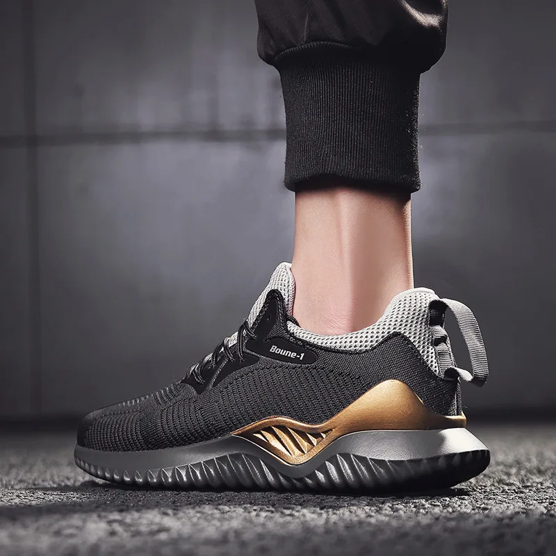 JINBEILEE Large Size Sports Running Shoes 2019 New Men's Casual Flying Woven Mesh Tide Shoes Men's Breathable Sneakers JINBEILEE Large Size Sports Running Shoes 2019 New Men's Casual Flying Woven Mesh Tide Shoes Men's Breathable Sneakers