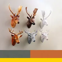 Deer Head Wall Mount Decor For Living Room