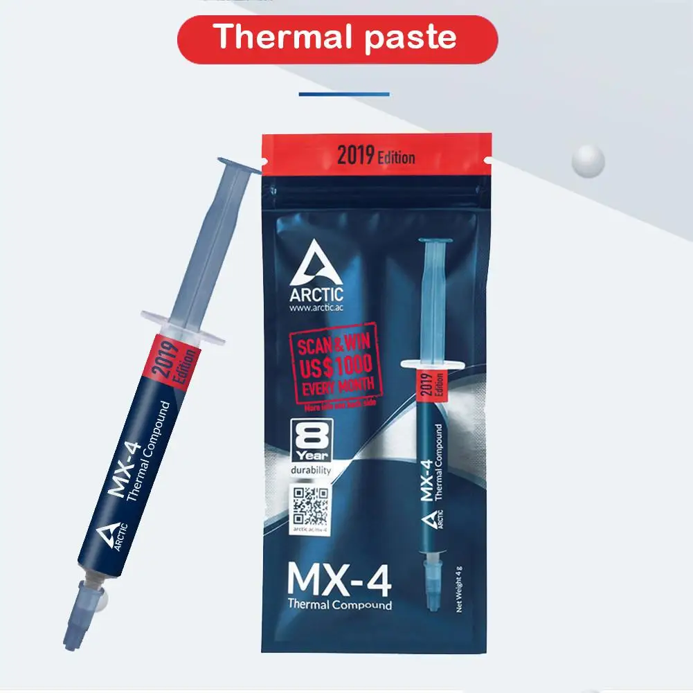 MX-4 2g 4g 8g 20g AMD Intel Thermal Paste CPU Thermal Silicone Cooling VGA Compound Thermal Paste