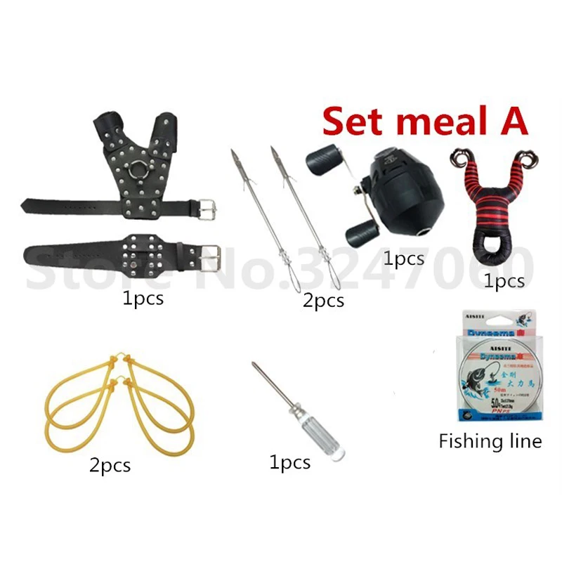 

Slingshot Set Fishing Slingshot Professional Arrow Hunting Slingshot Catapult Outdoor Hunting Catapult