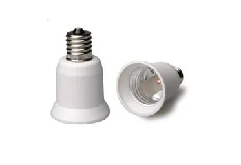 

free shipping E17 to E27 Adapter Converter lamp adapter E27-E17 converter New 50pcs/lot