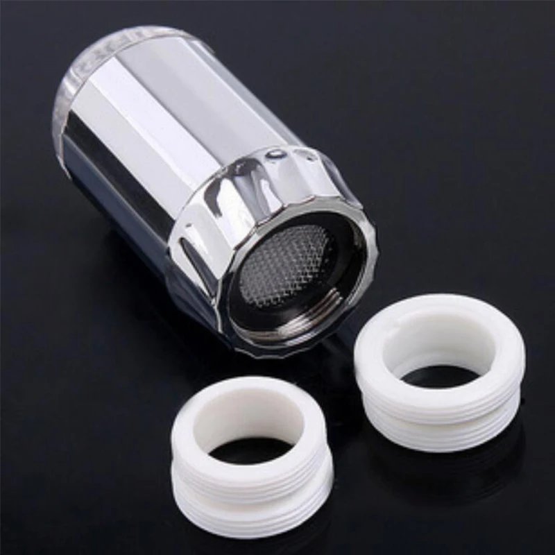 Temperature Sensitive Gradient LED Water Faucet Light Water Stream Color Changing Faucet Tap Sink Faucet For Kitchen & Bathroom