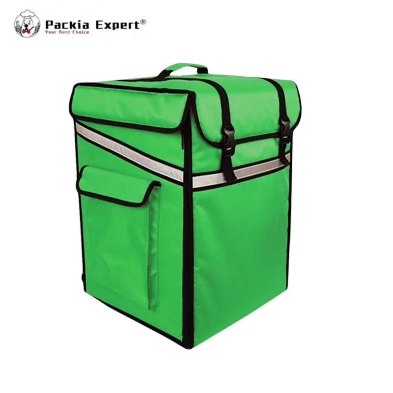 L 15" * W 15" * H22" Whole Sale Customized Logo Backpack Model Food Delivery Bag 14inches Pizza