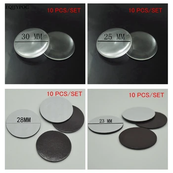 

SET 23mm / 28mm Round Magnetic Refrigerator Sticker Transparent Glass Dome Cabochon 25mm / 30mm DIY Fridge Magnets Handmade Gift