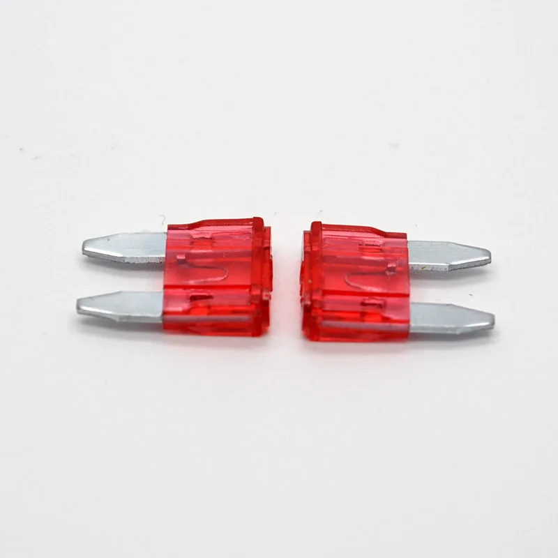 50pcs Small Type Auto Car SUV's Truck 10A Fuse Blade car fuse kit blade fuses car fuses