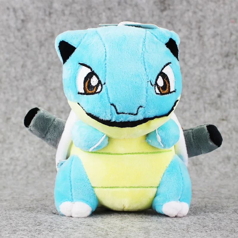1pcs 18cm Toypia Blastoise Plush Toy Anime Cute Mini Turtle Blastoise Stuffed Toy Doll For Birthday