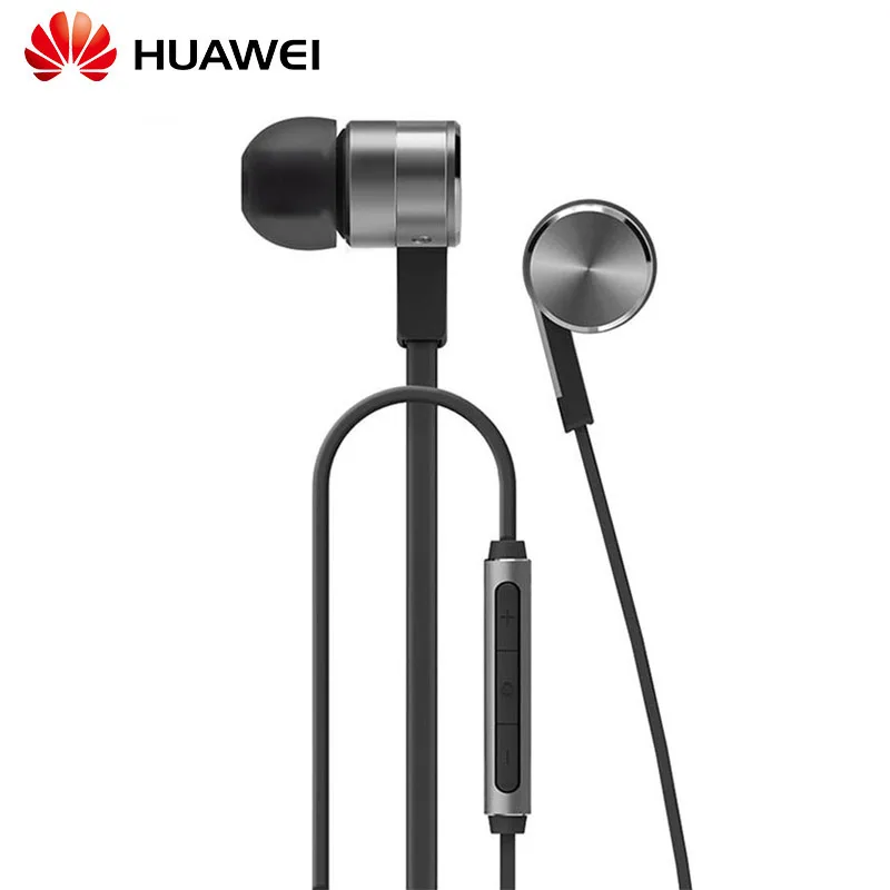 Бренд huawei honorde AM13 Honor наушники с микрофоном наушники-вкладыши лучшее качество звука гарнитура для huawei Xiaomi - Цвет: Honor Gray