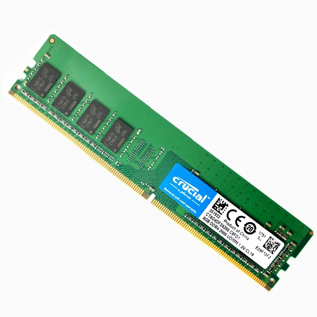 smertefuld Identitet bille Crucial Ram Memory 8 Gb 4gb 16gb 8gb Ram Ddr4 2133mhz 2400mhz 2666mhz  288-pin For Desktop - Rams - AliExpress