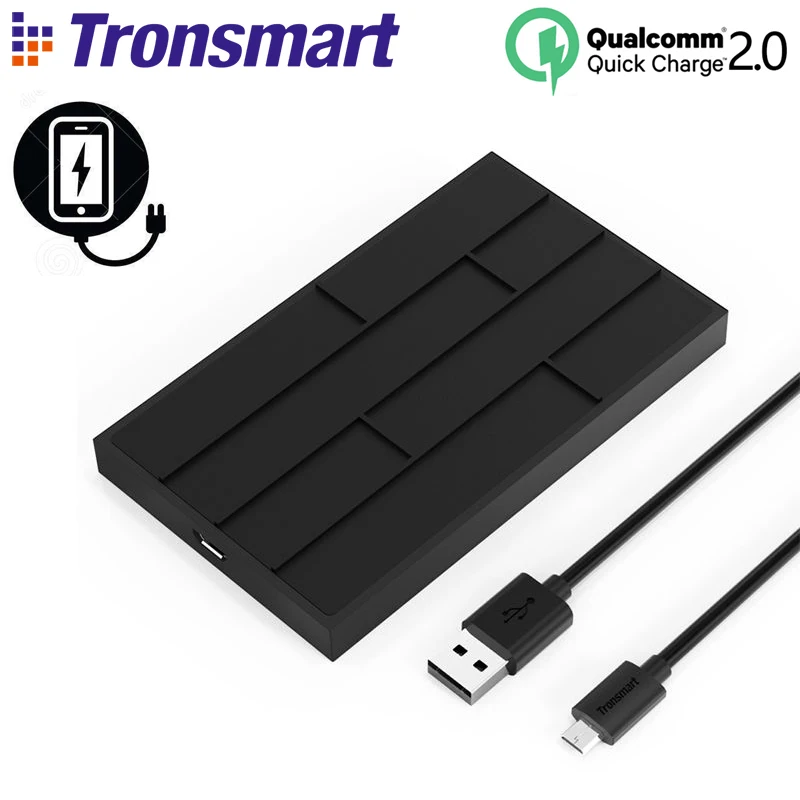 bilder für Tronsmart schokolade wq10 qualcomm quick charge 2,0 qi wireless-ladegerät micro usb handy-ladegerät für samsung galaxy s6 s7 edge bilder für Tronsmart schokolade wq10 qualcomm quick charge 2,0 qi wireless-ladegerät micro usb handy-ladegerät für samsung galaxy s6 s7 edge