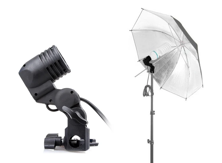 Godox Lh 01 Ac Slave Light E27 Socket with Umbrella Holder Softbox
