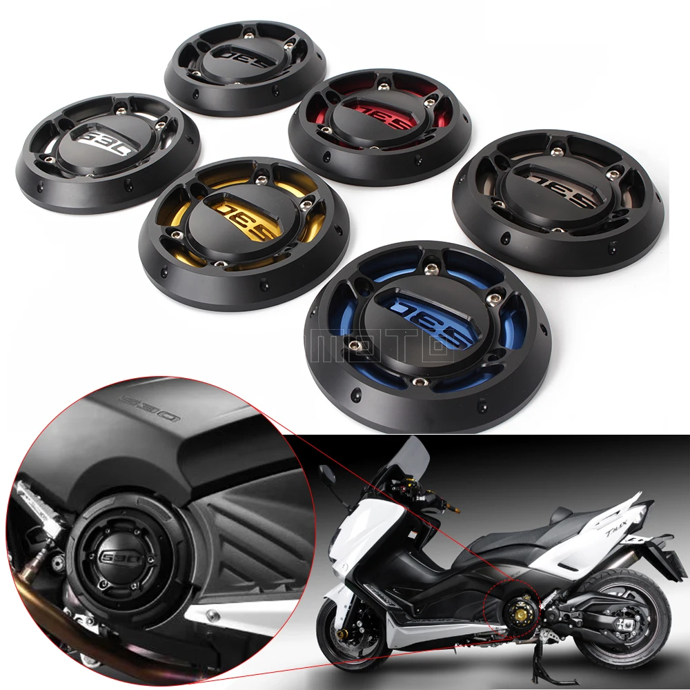 1 пара для мотоцикла Yamaha T MAX 530 2012 2016 TMAX TMAX530 крышка статора двигателя CNC Защитная