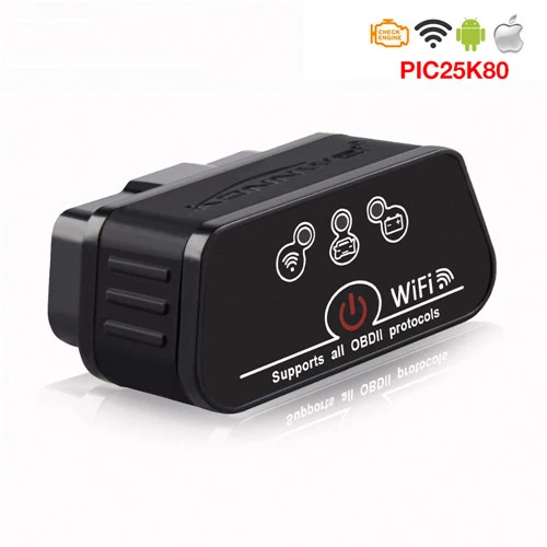 KONNWEI OBD2 Bluetooth Konnwei KW902 V1.5 PIC18F25K80 Авто диагностические инструменты OBD II Bluetooth Автомобильный сканер поддерживает 12 В Дизель/ПЭТ