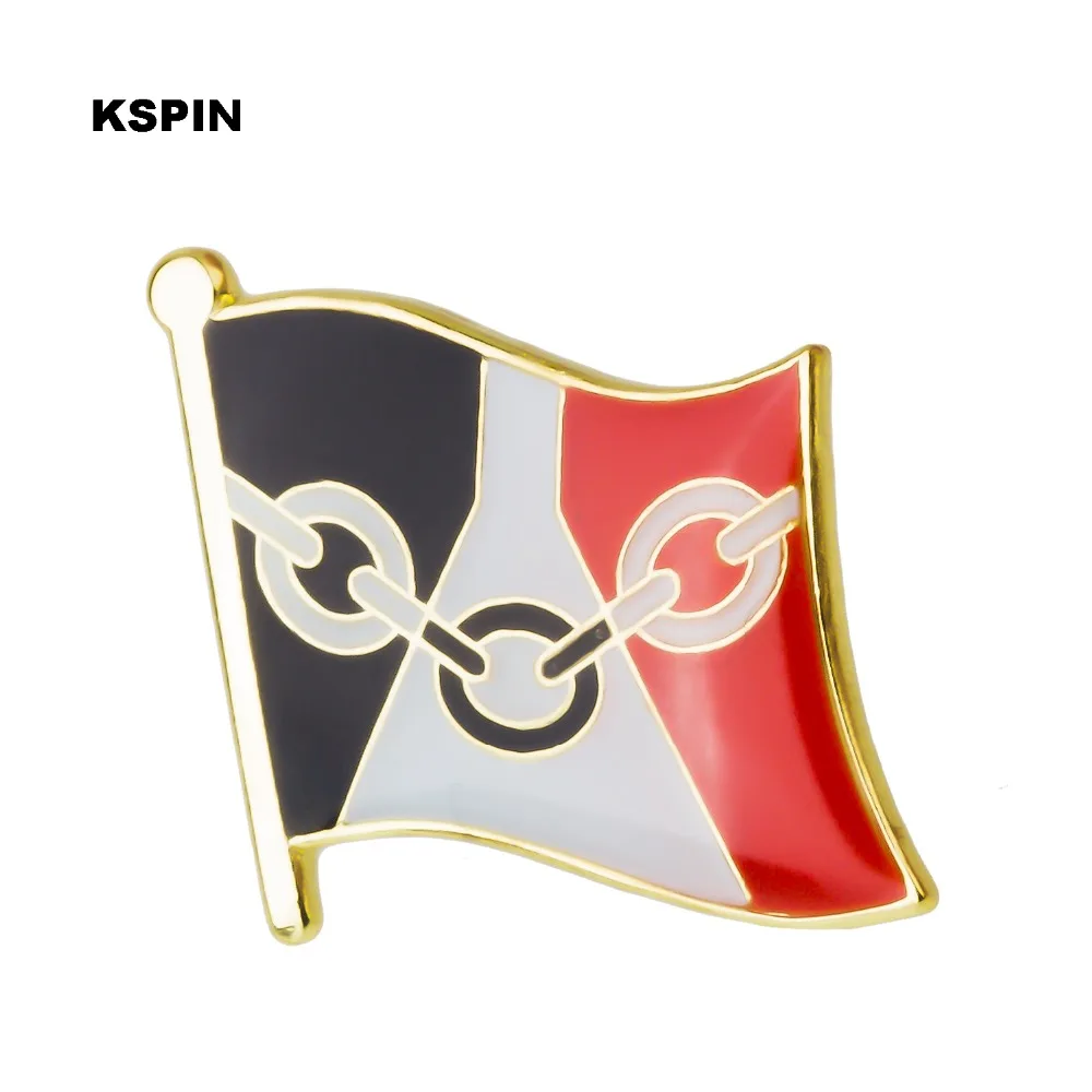 

Badge Flag Metal Badges for Clothes Flag Badges Enamel Lapel Pin Rozet Metal Pin XY0282