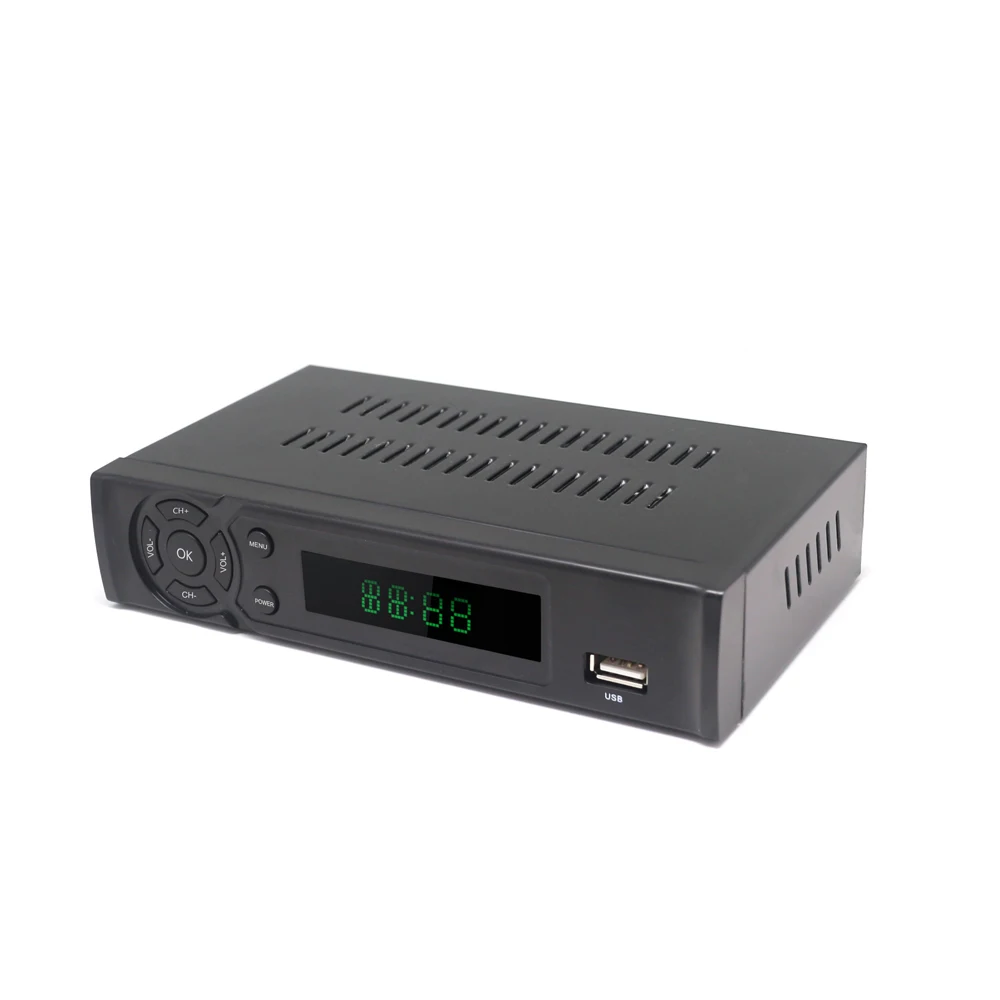 DVB T2 T эфирный ТВ приемник с RJ45 Цифровое высокой четкости тюнер приемное