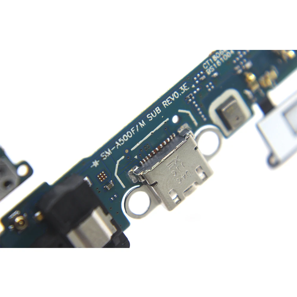 Зарядное устройство Порт лента запасные части для samsung Galaxy A5 A500 A500F A500M usb зарядный гибкий кабель с микрофоном