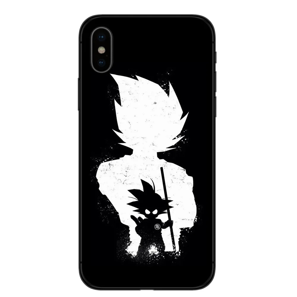 Dragon Ball Z Super DBZ Goku Fashion Coque для iPhone X XR XS MAX 8Plus 8 7Plus 7 6 6s plus 5s SE мягкий чехол для телефона ТПУ чехол Капа - Цвет: T2881