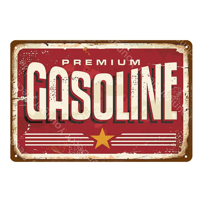 AC свечи зажигания жестяные знаки Thorobred Texaco Castrol двигатель масло бензин Декор Паб Бар Гараж винтажный металлический постер - Цвет: YD2556E