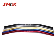 Универсальный для Yamaha Kawasaki KTM Honda Suzuki DUCATI Мотоцикл с ЧПУ Алюминиевый сплав рукоятки 7/8 ''22 мм 72 см руль трубы