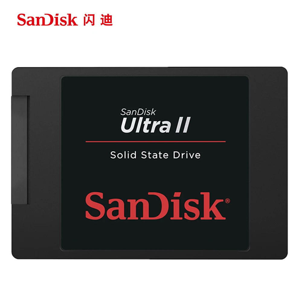 Sandisk ULTRA II SSD 550MBS 240 ГБ 480 ГБ 960 ГБ Внутренний твердотельный жесткий диск SATA 3,0 для ноутбука настольный компьютер