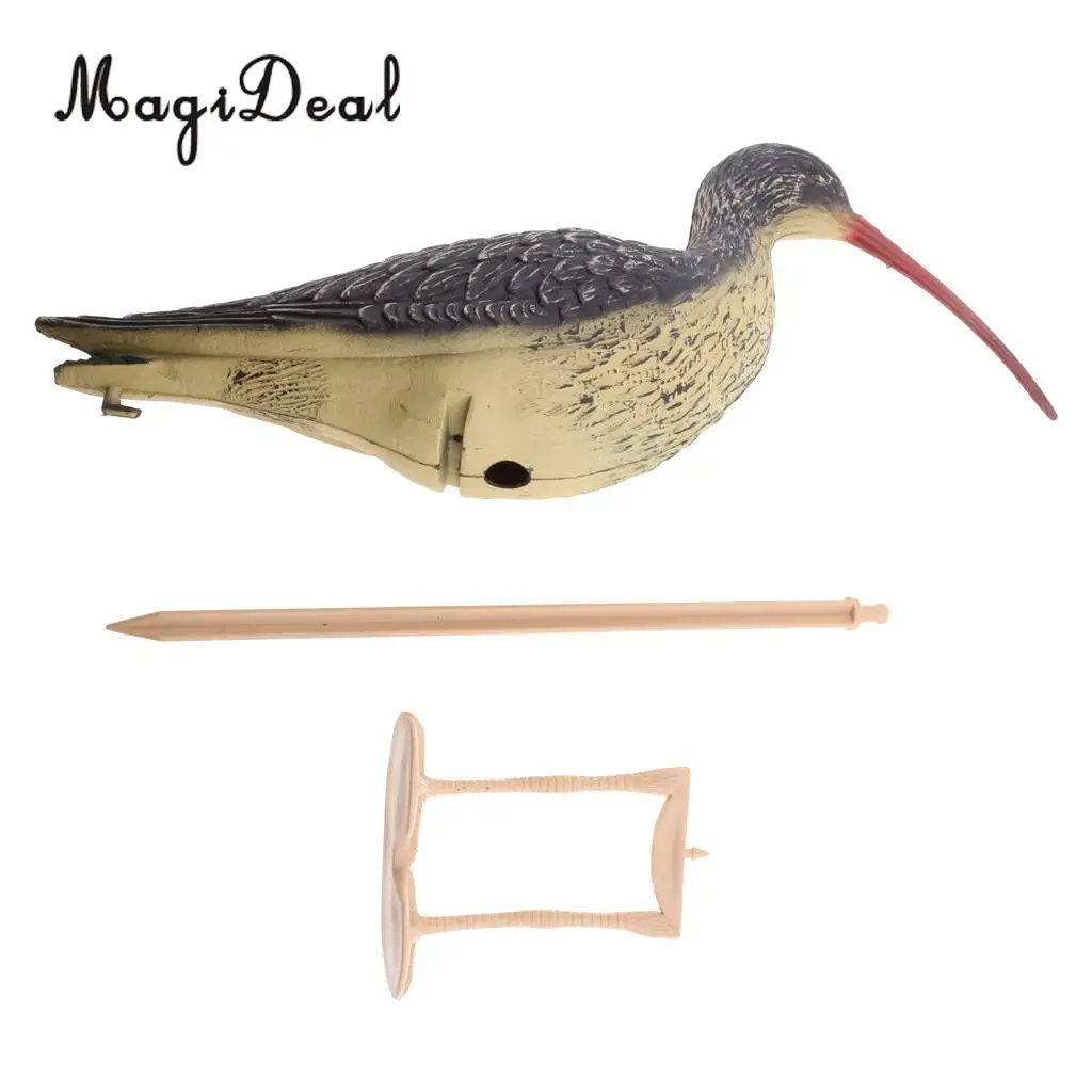 MagiDeal Realistic Bird Decoy Weed Pest Control Scarecrow Hunting Bait Garden Decor